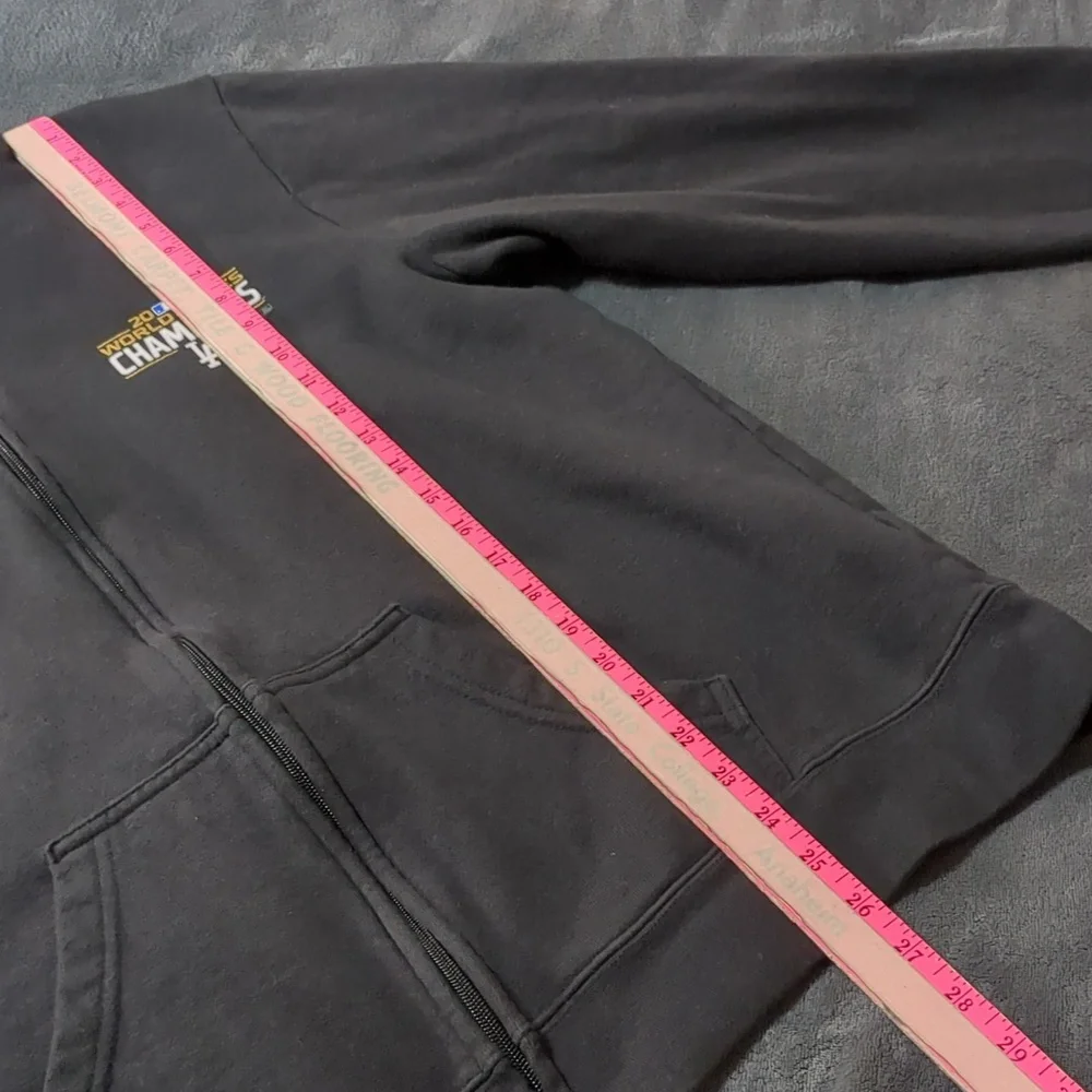 Men’s Black Dodgers World Series 2020 full zipp Hoodie size XL - Picture 6 of 9